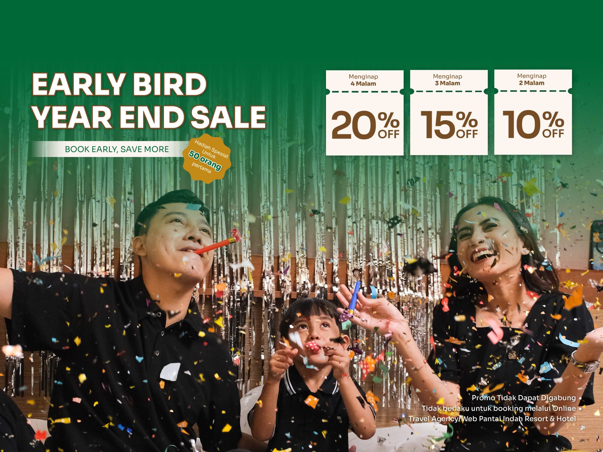 Promo Pantai Indah Resort